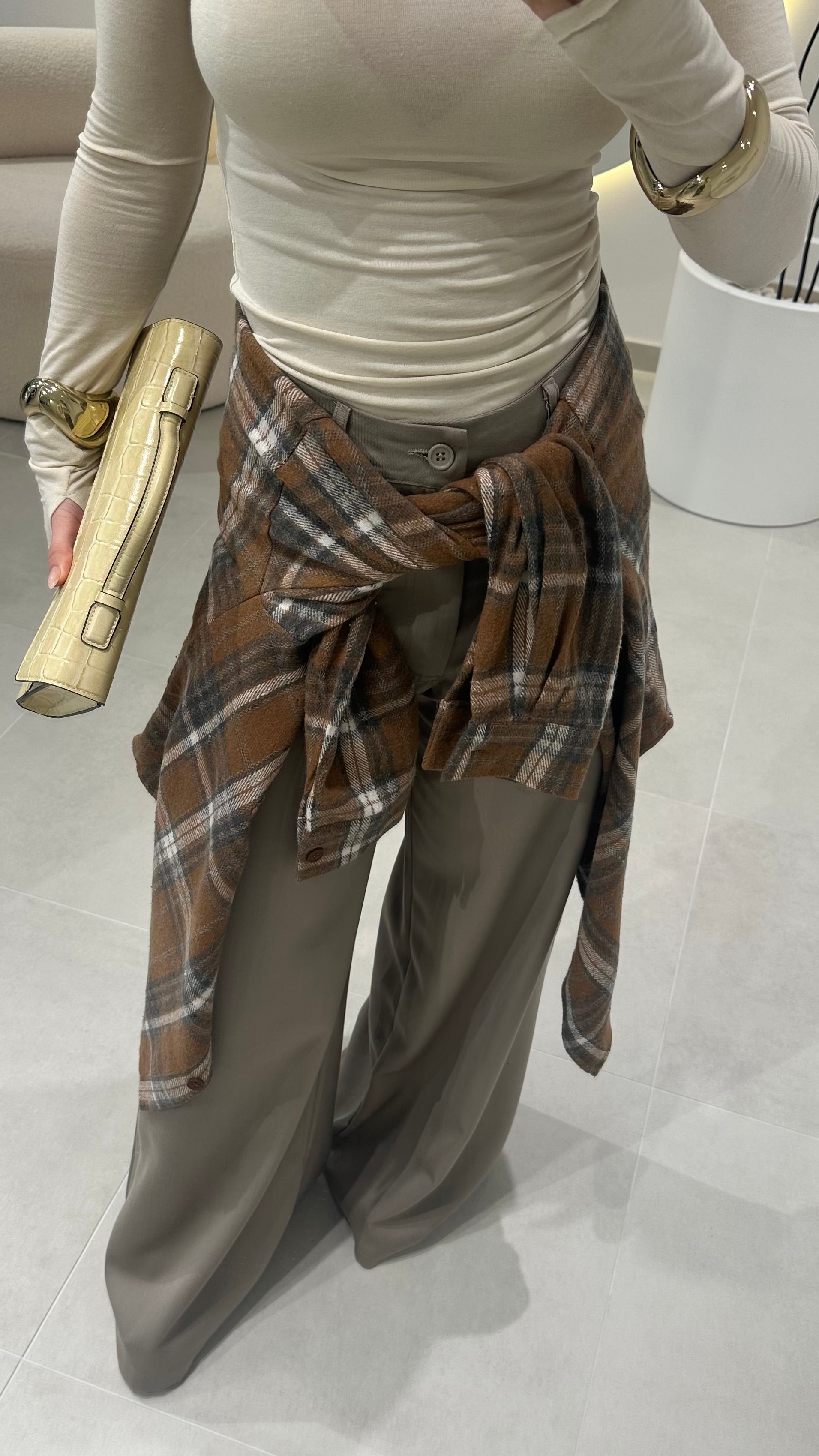 Checked Flannel Shirt