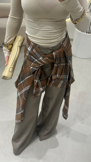 Checked Flannel Shirt