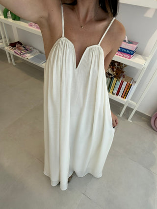 Cream Lumina Dress