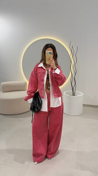 Denim Striped Jeans Lumina