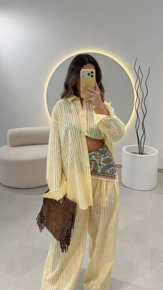 Butter Yellow Lumina Shirt
