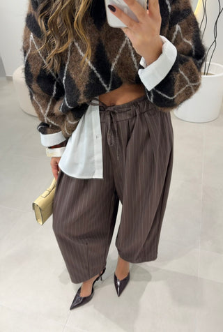 Brown Diplomatic Trousers