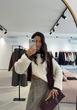 Beige Oversize Knit