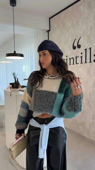 Multicolor Oversize Knit