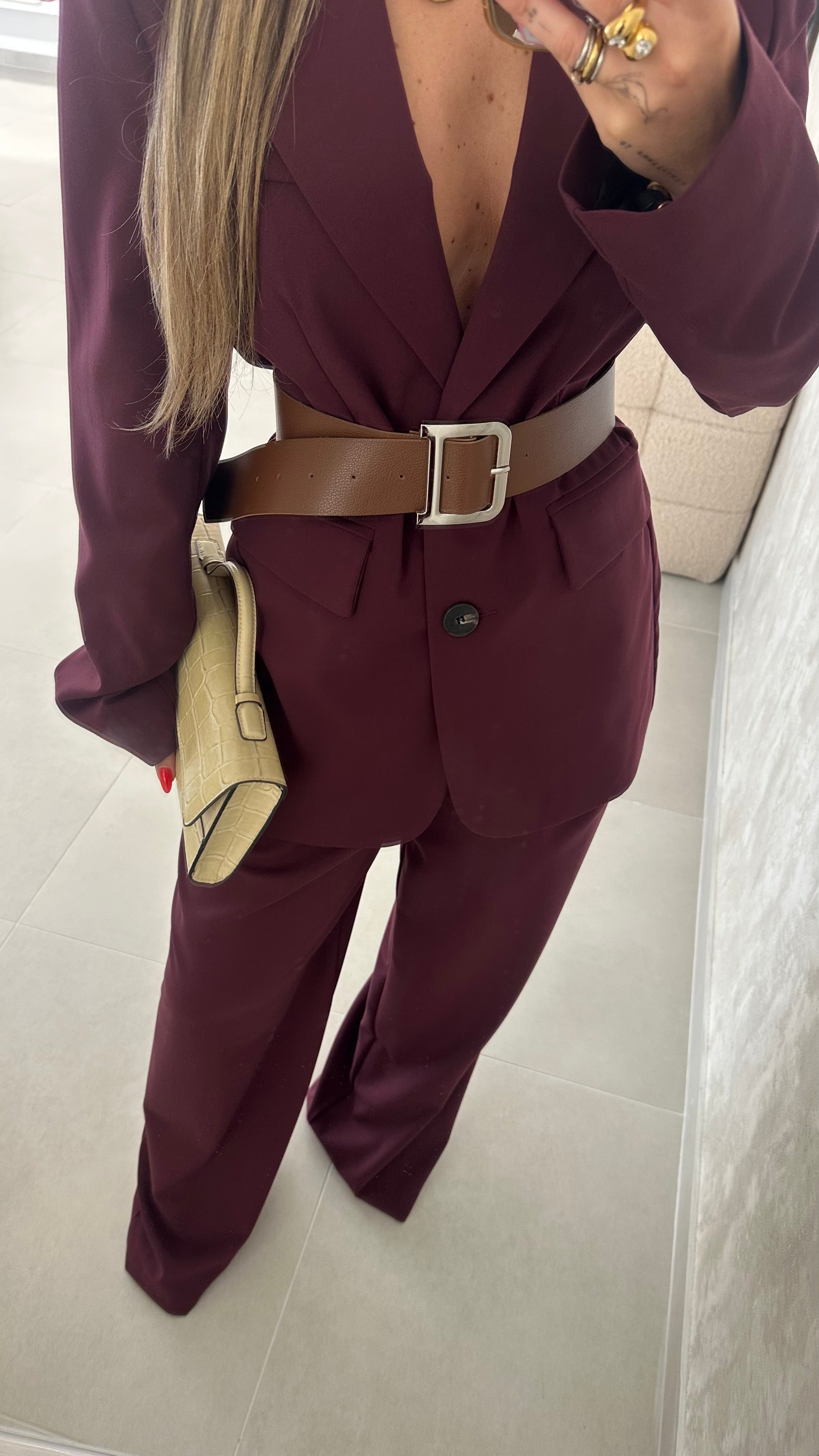 Bordeaux Pants Lumina