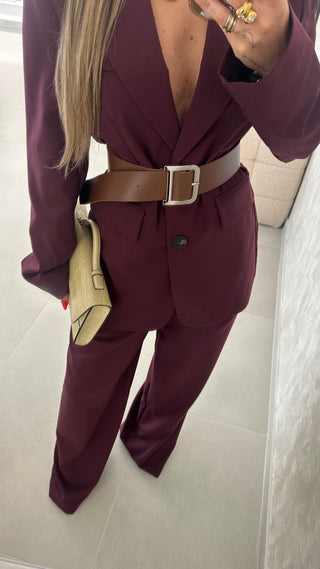 Bordeaux Pants Lumina