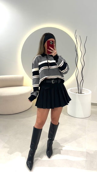 Mini Skirt with Belt