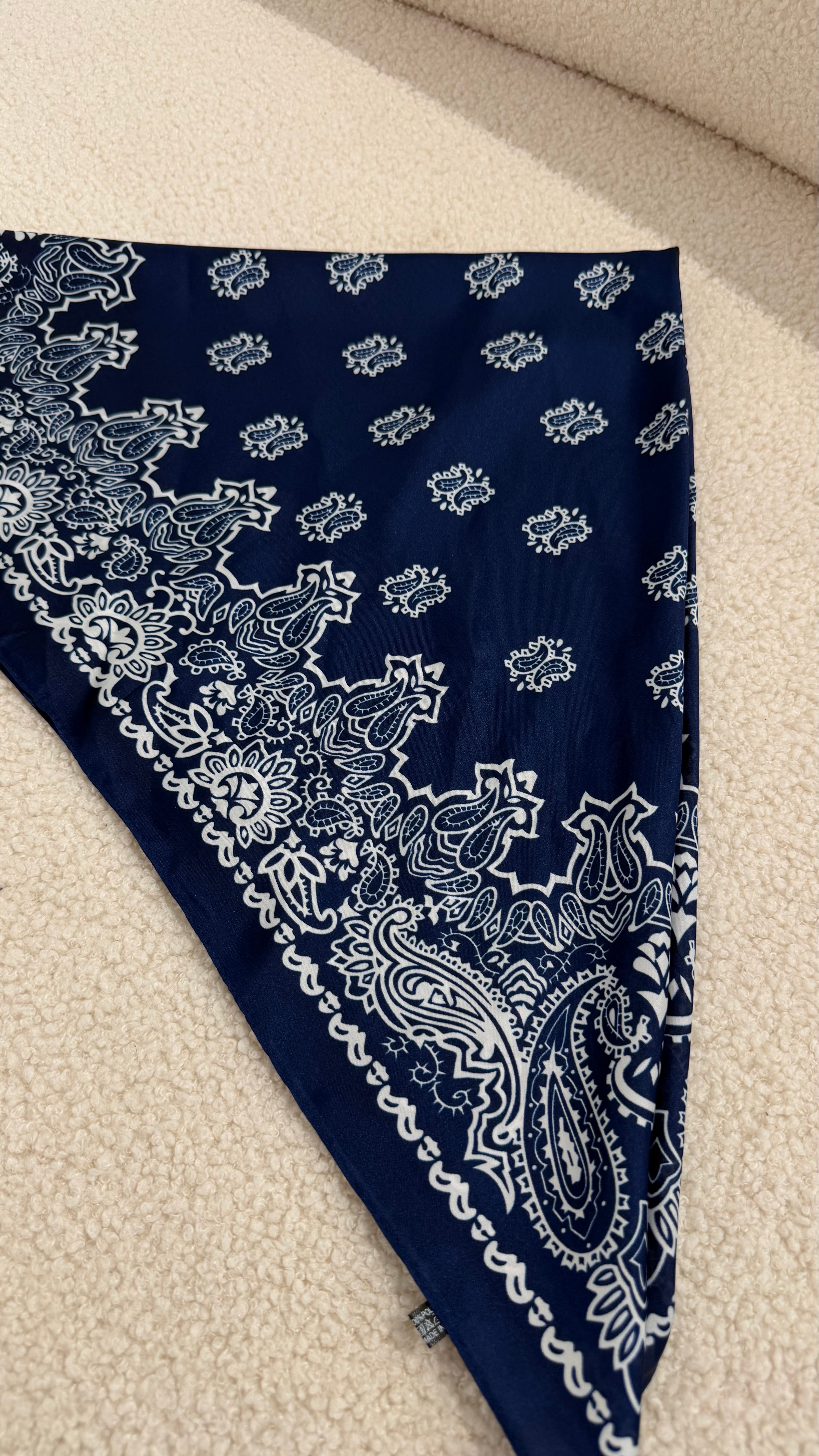 Dark Blue Bandana