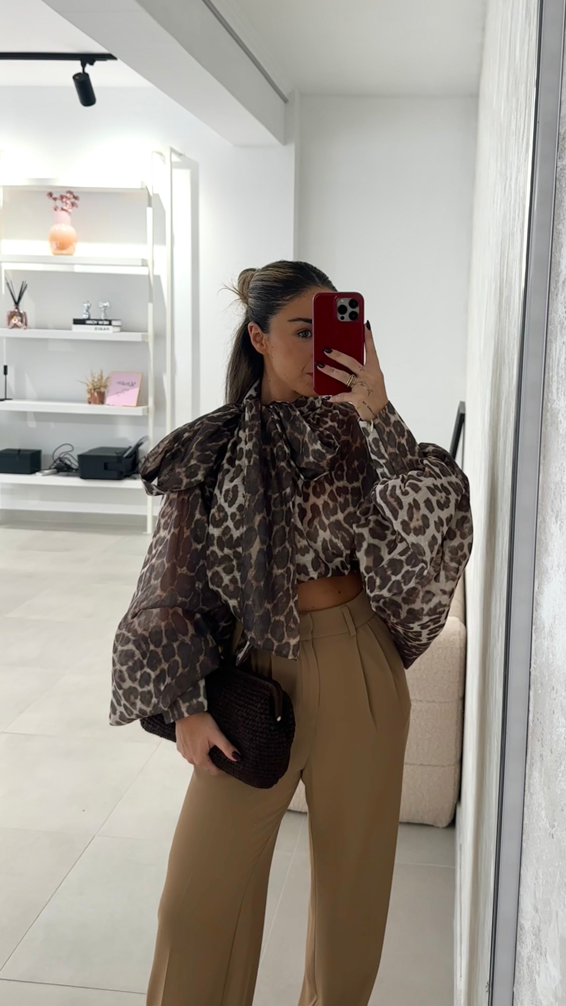 Leopard Blouse