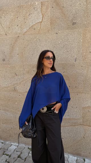 Electric Blue Cape