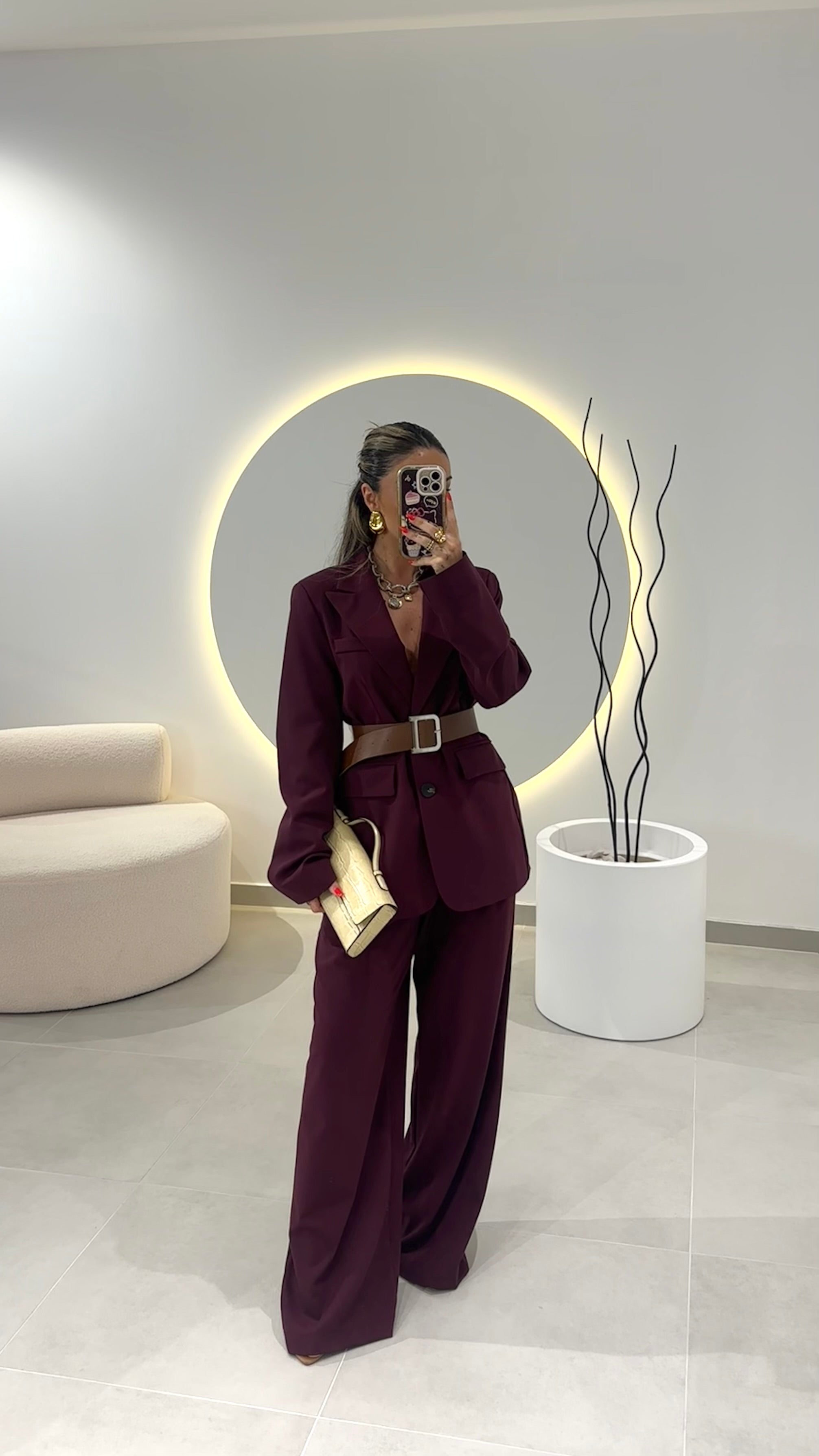 Bordeaux Pants Lumina
