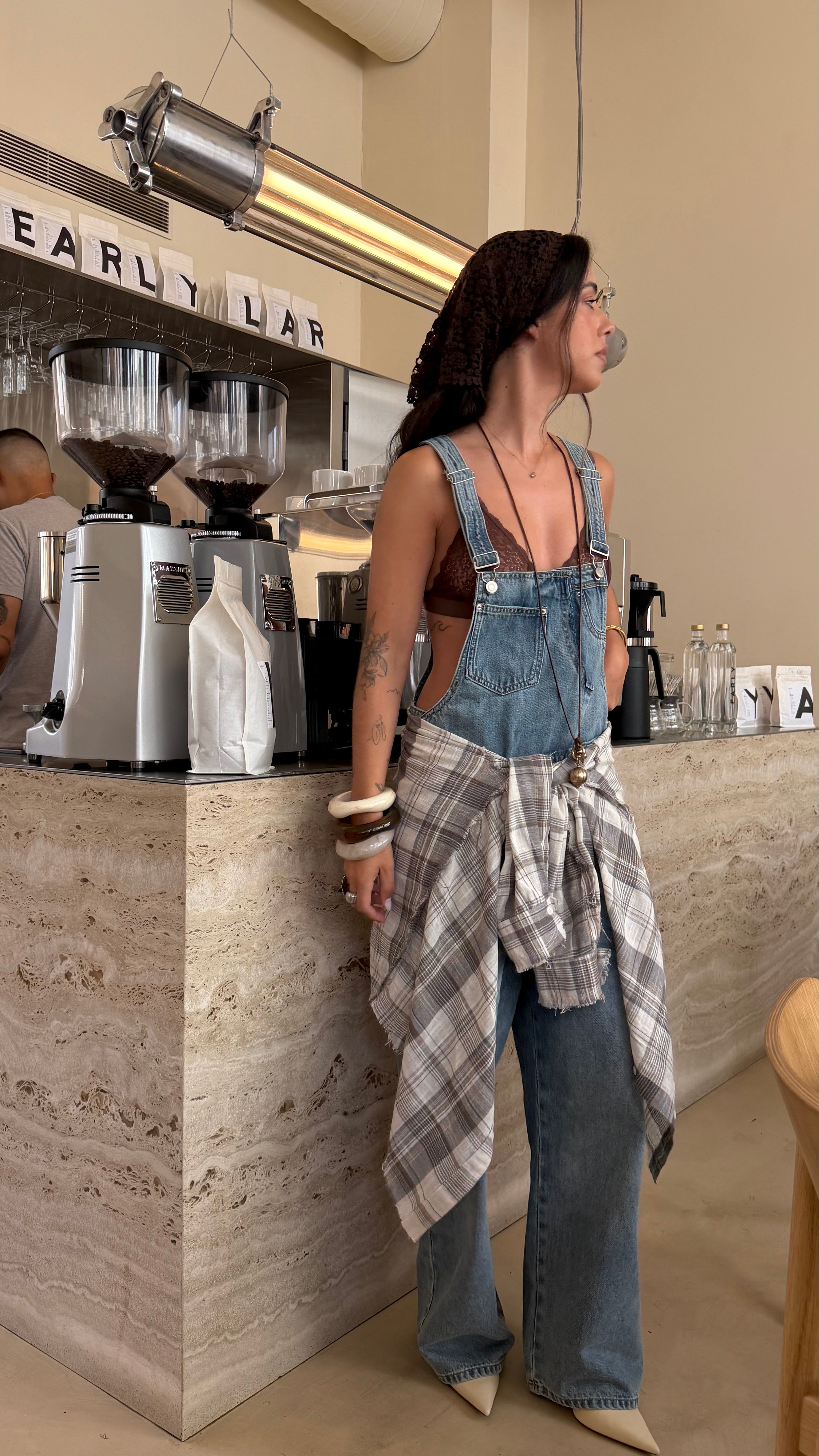 Checkered Grey Shirt