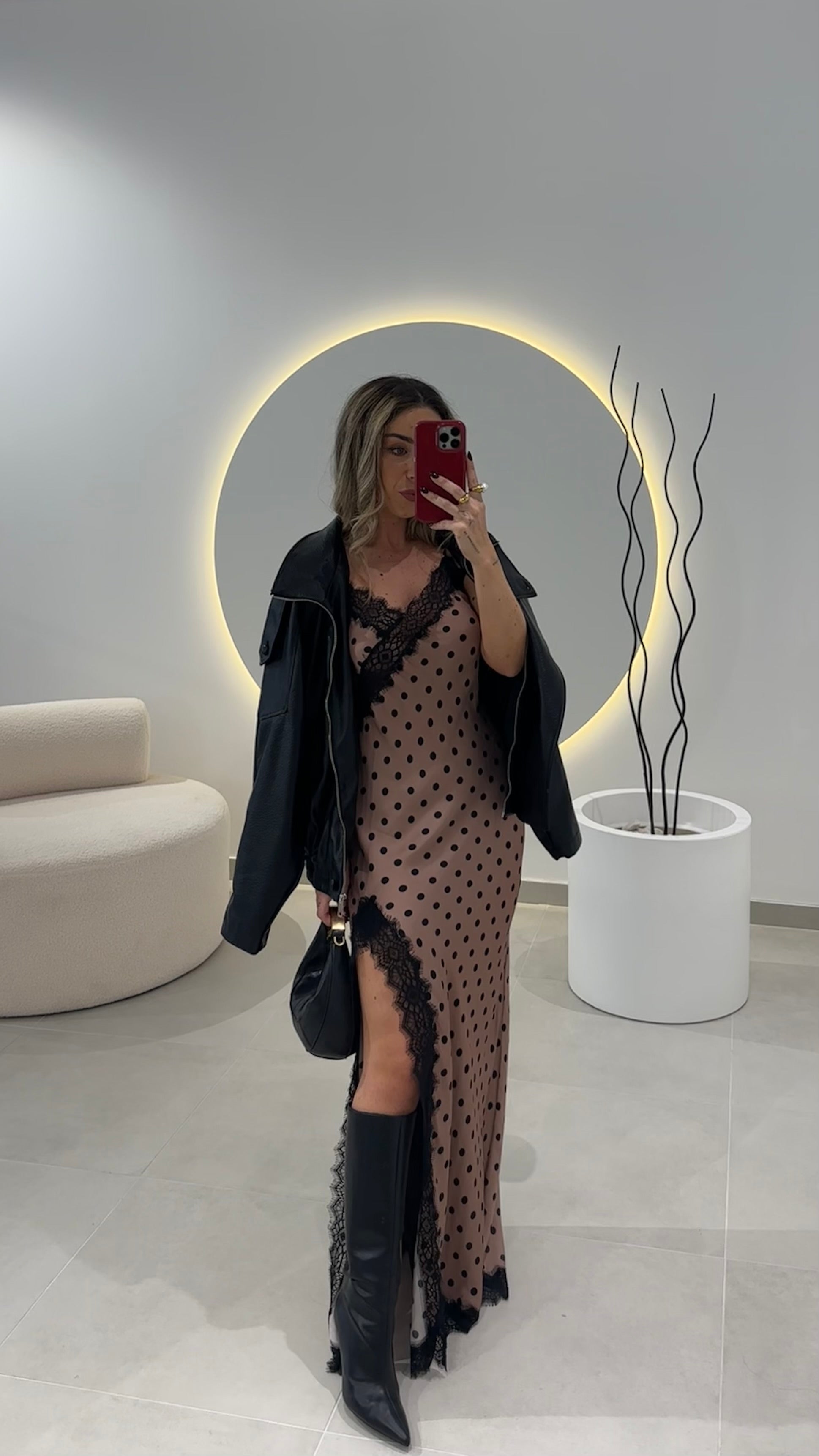Polka Dot Dress LUMINA