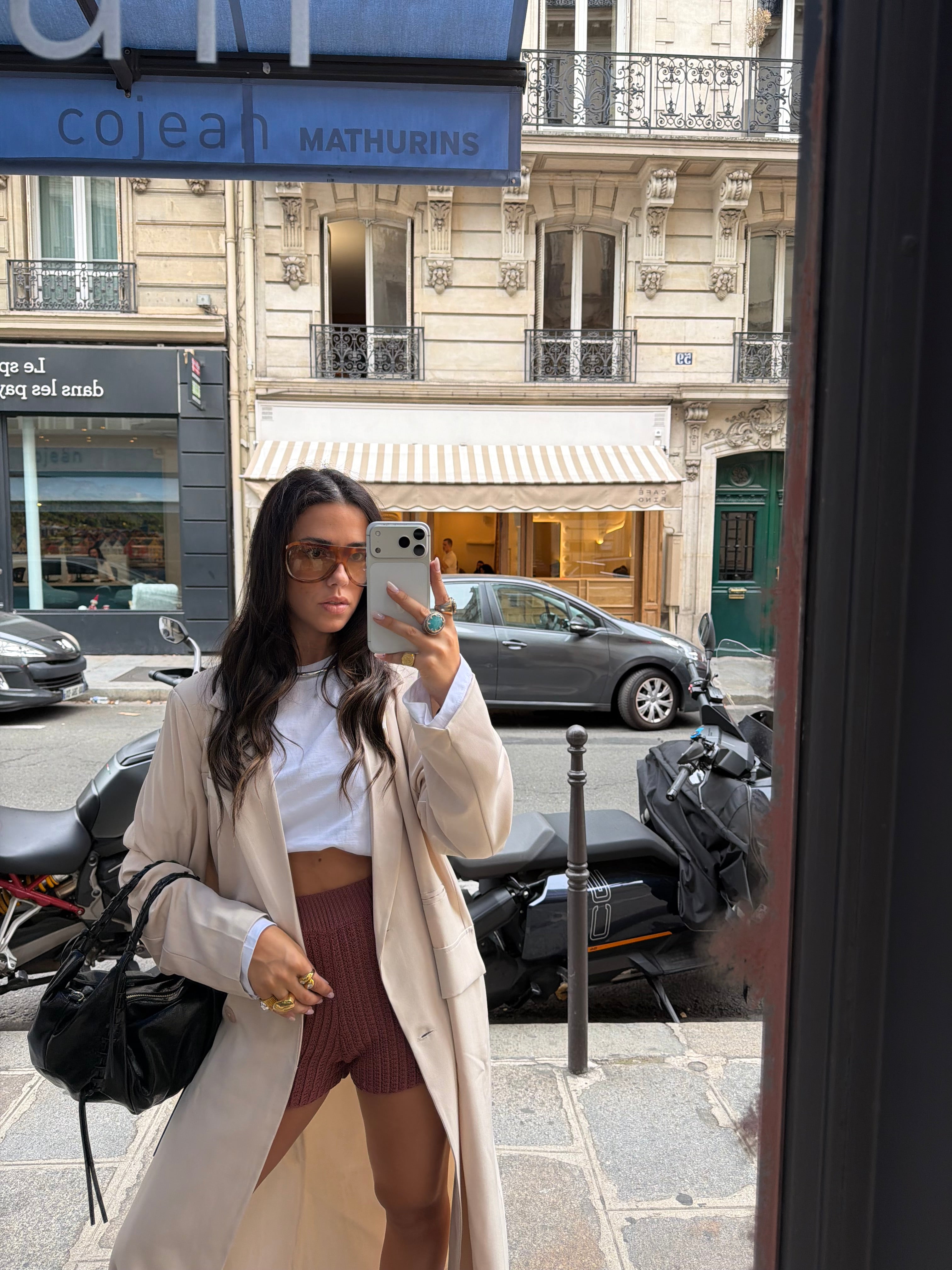 Beige Maxi Blazer