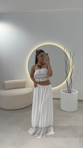 Conjunto Branco Contrastes