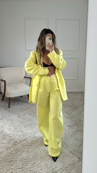 Blazer Amarelo Lumina