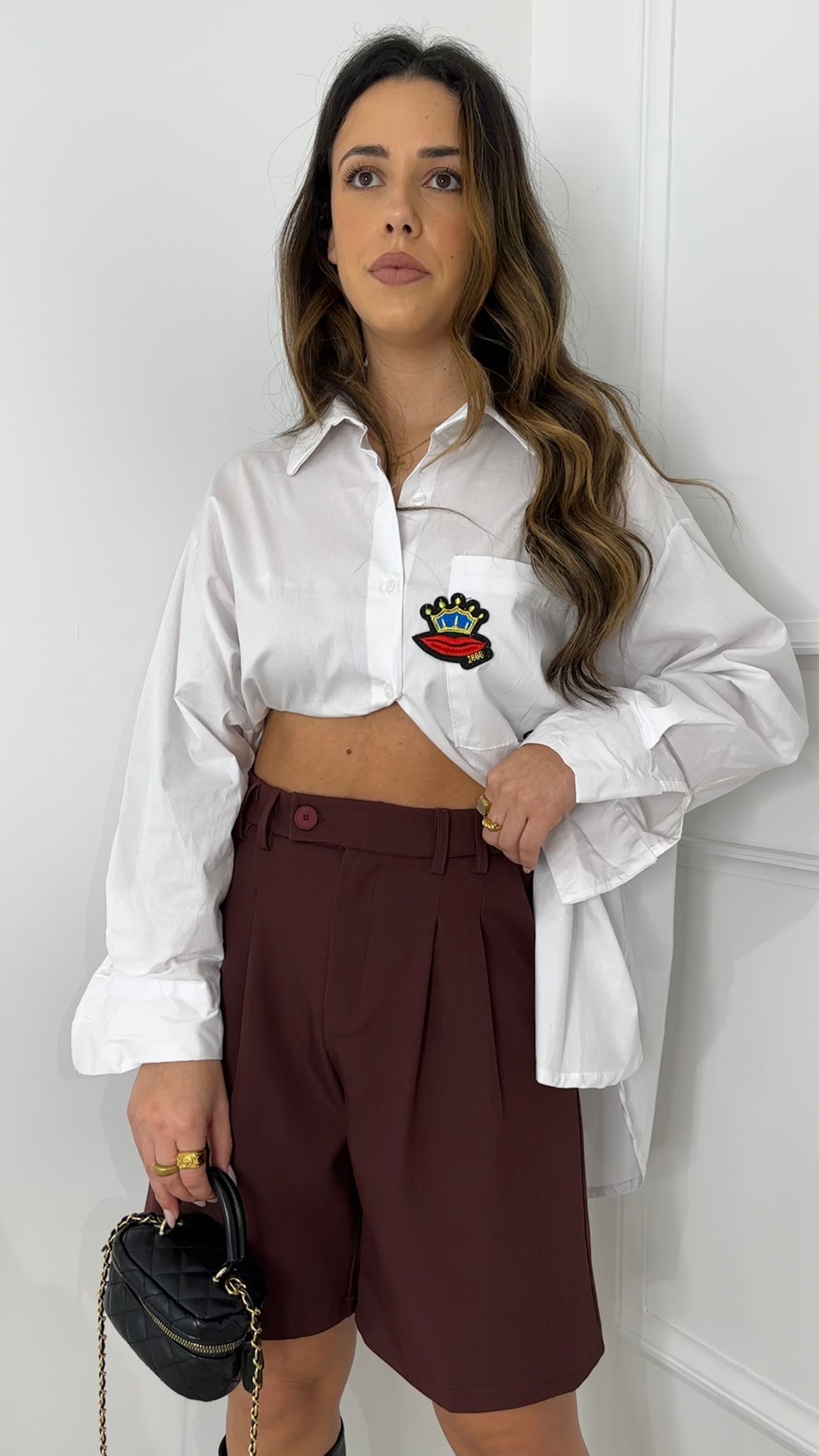 Bermudas Bordeaux