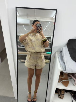 Embroidered Lumina Shorts