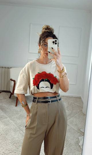 T-Shirt Frida Kahlo LUMINA