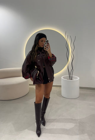 Reversible Bordeaux Biker