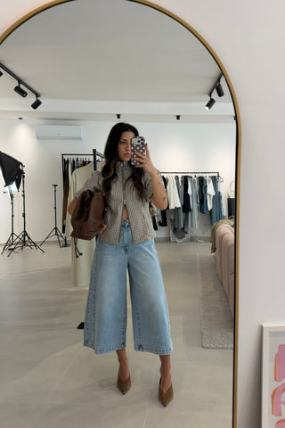 Mid Lenght Bermuda Jeans