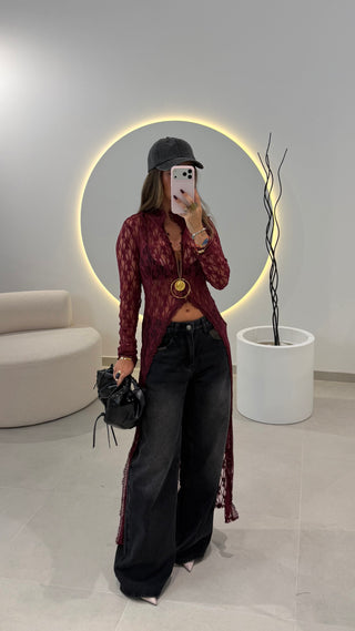 Washed Black Jeans