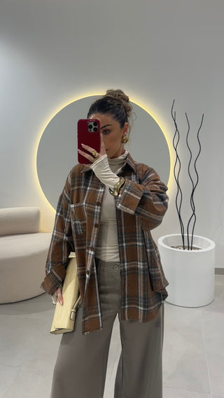 Checked Flannel Shirt