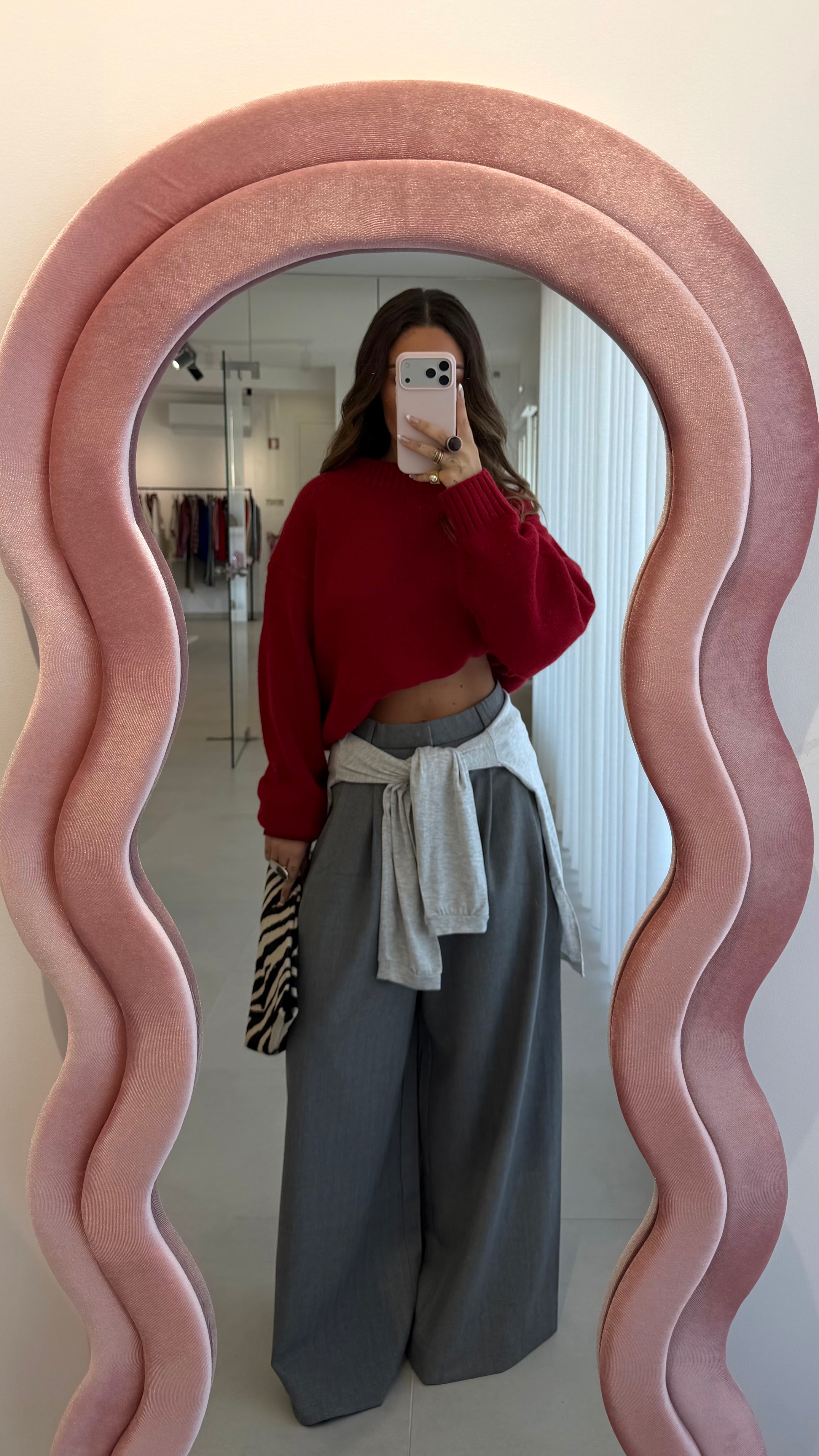 Grey Classic Pants