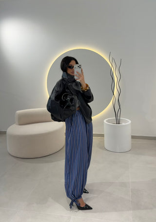 Stripes Bombacha Pants