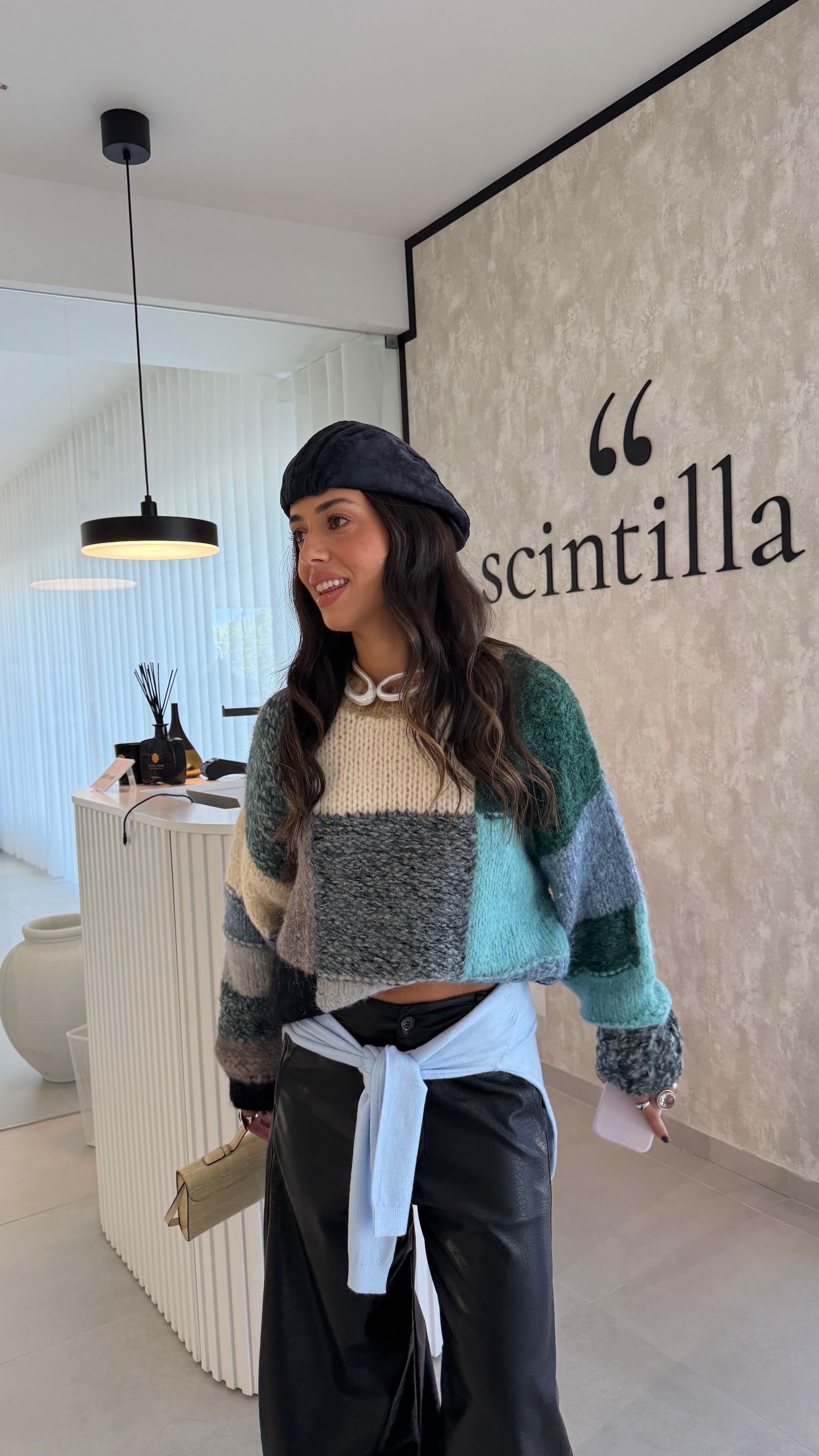 Multicolor Oversize Knit