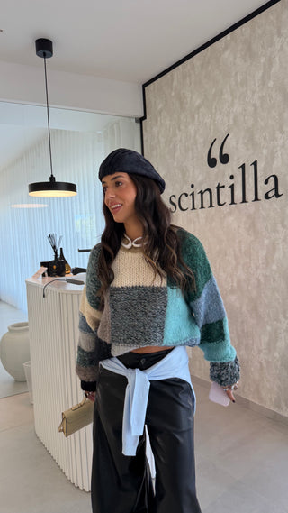 Multicolor Oversize Knit