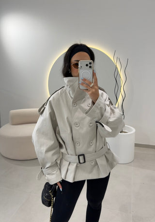 Stone Mid Lenght Trench