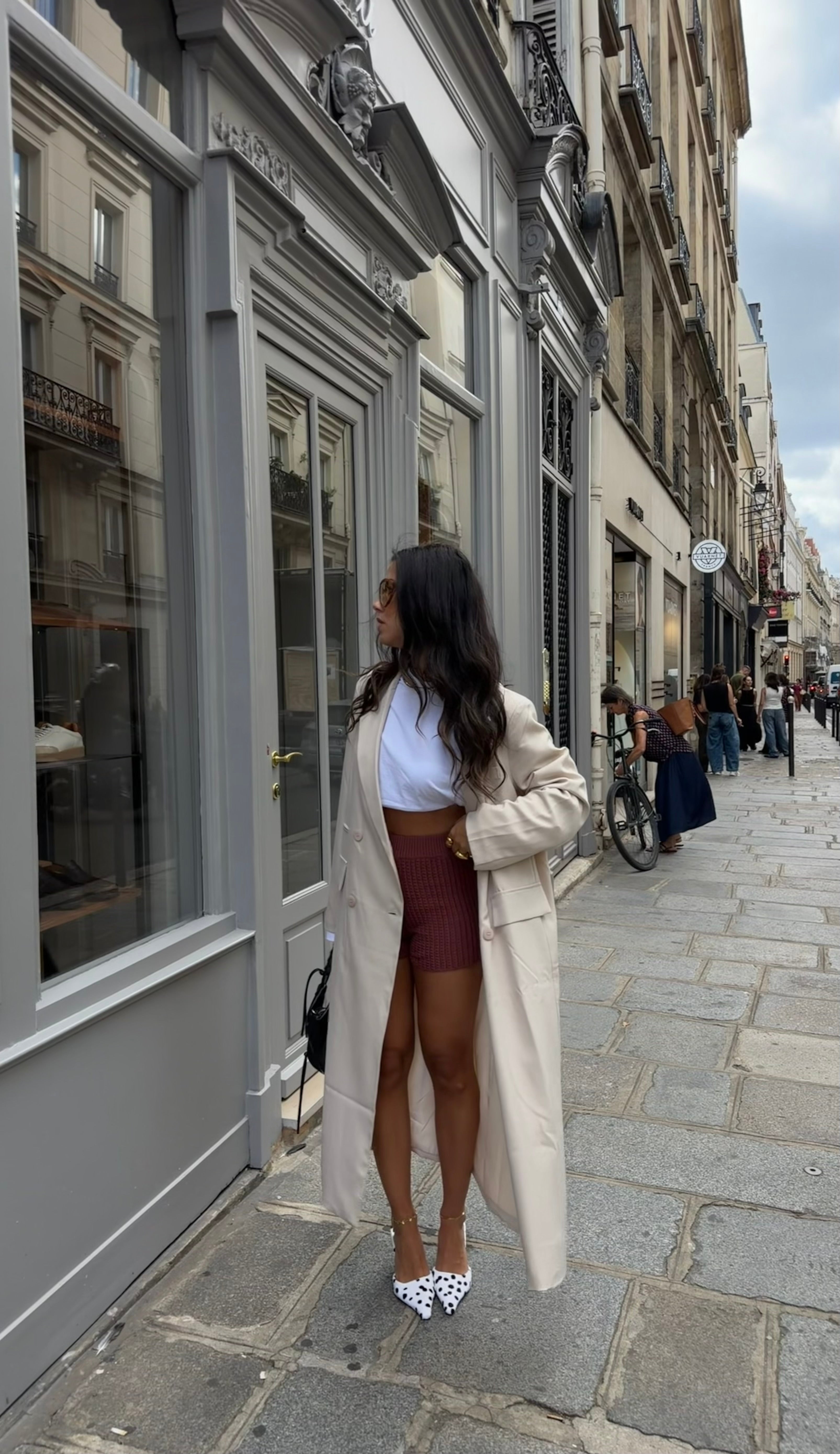 Beige Maxi Blazer