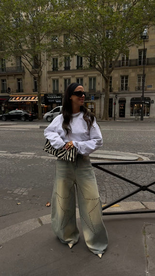 Oversize Star Jeans
