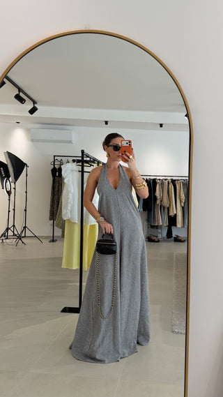 Grey Maxi Dress