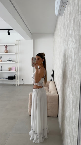 Conjunto Branco Contrastes