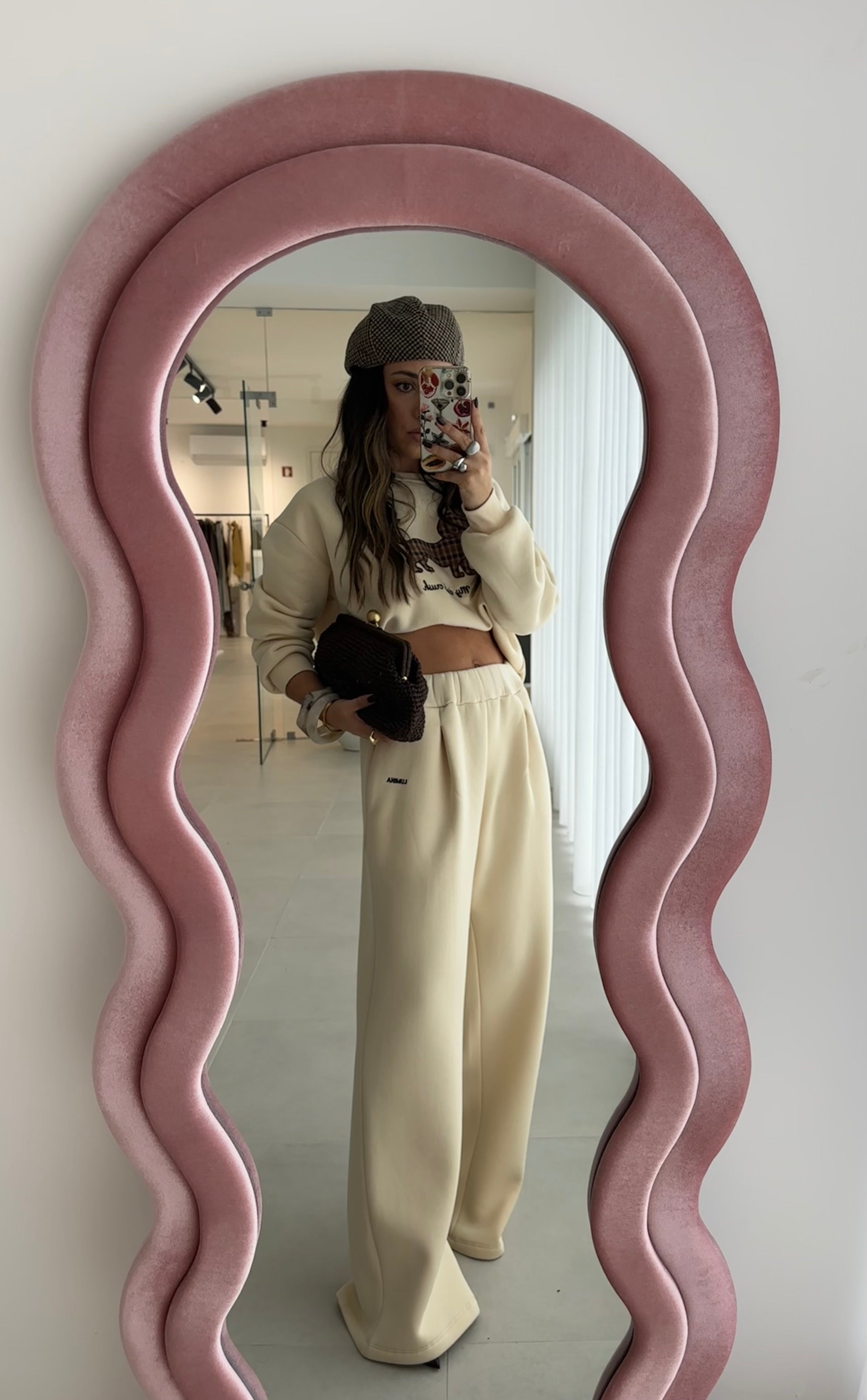 Cream Sweatshirt Lumina