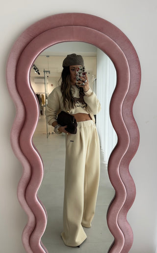 Cream Trousers Lumina