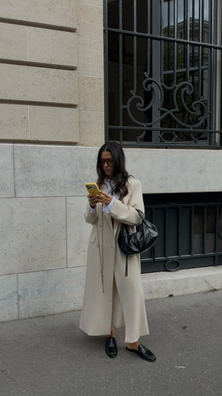 Beige Maxi Blazer
