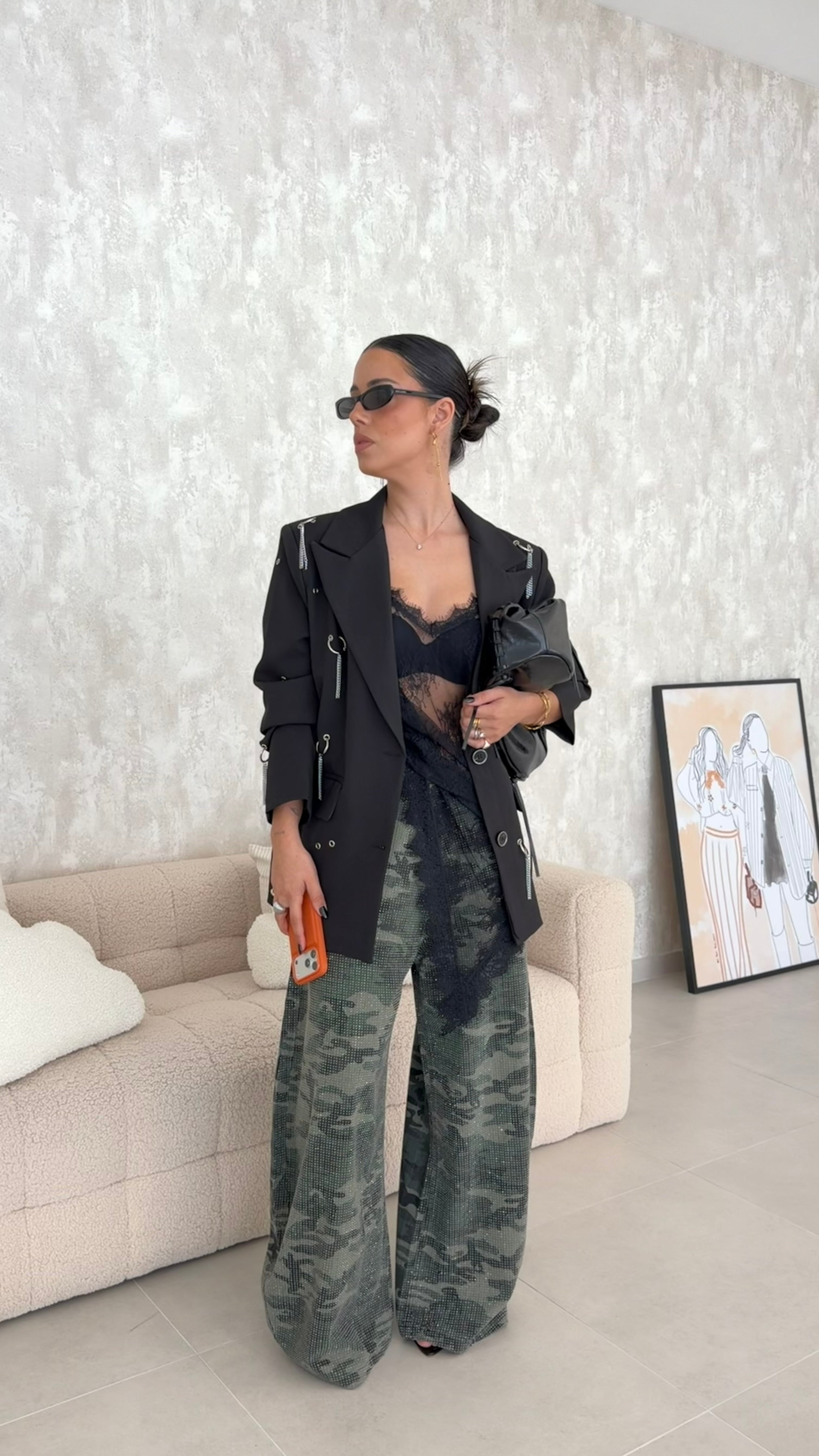 Militar Strass Jeans