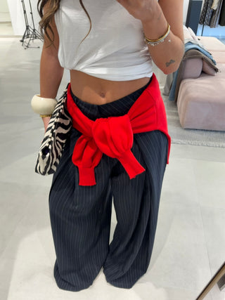 Navy Classic Pants