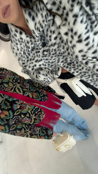 Dalmatian Fur Jacket Lumina