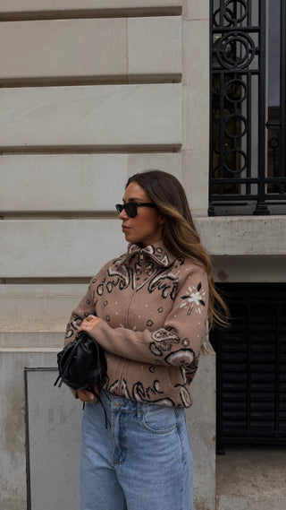 Bandana Cardigan
