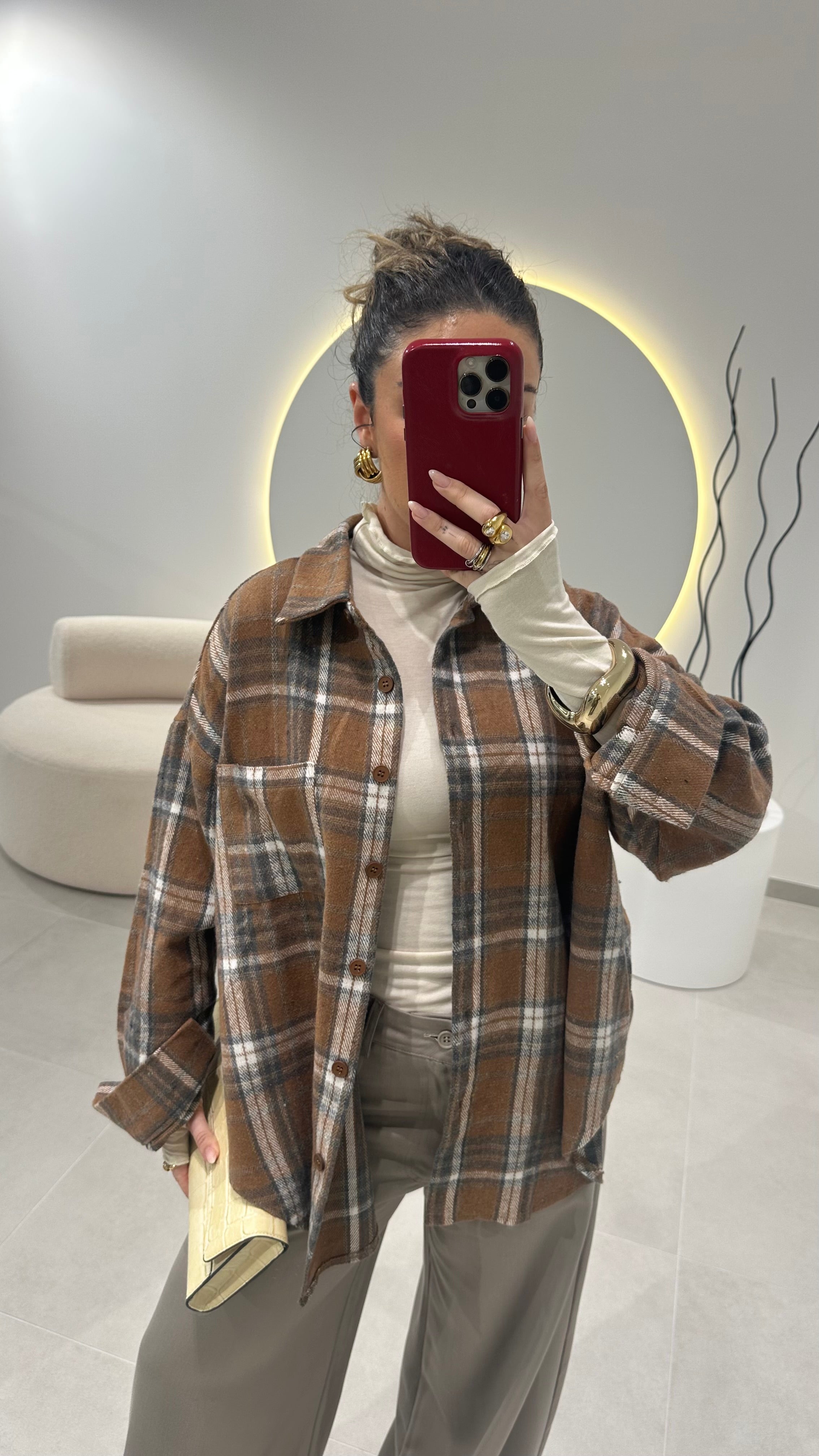 Checked Flannel Shirt