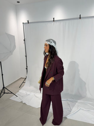 Bordeaux Blazer Lumina