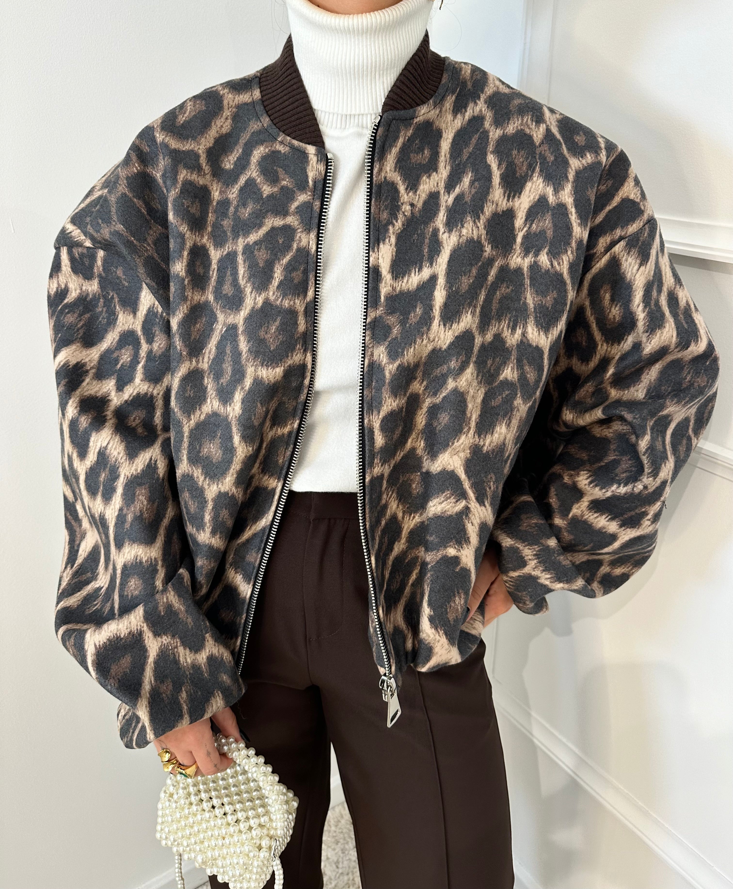 Bomber Leopardo LUMINA