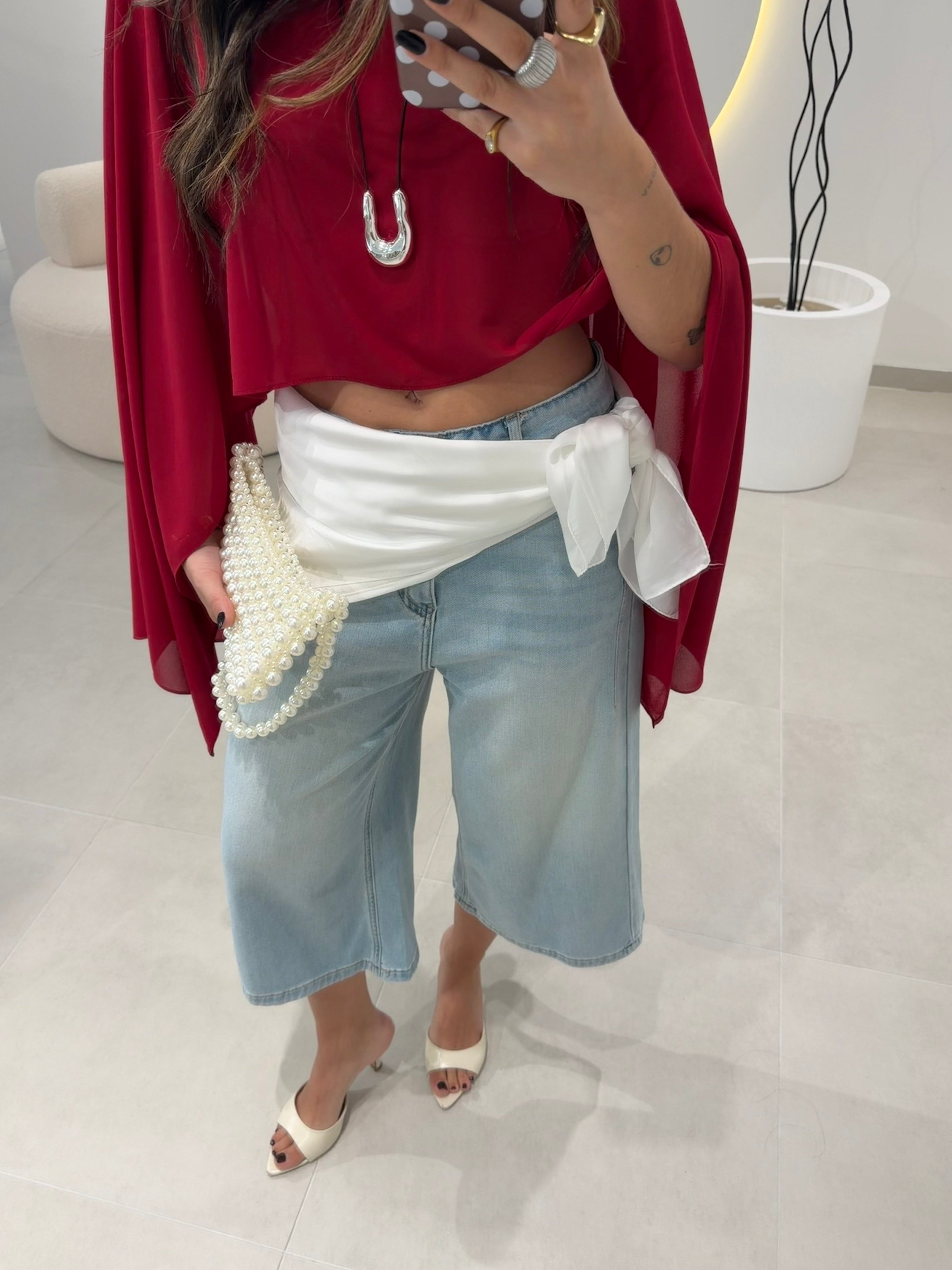 Classic Denim Bermuda