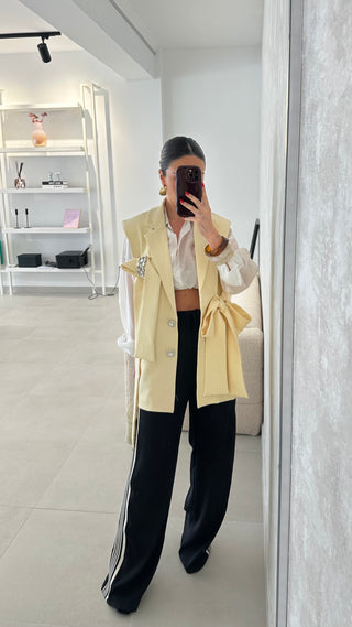 Colete Oversize Jóia Amarelo