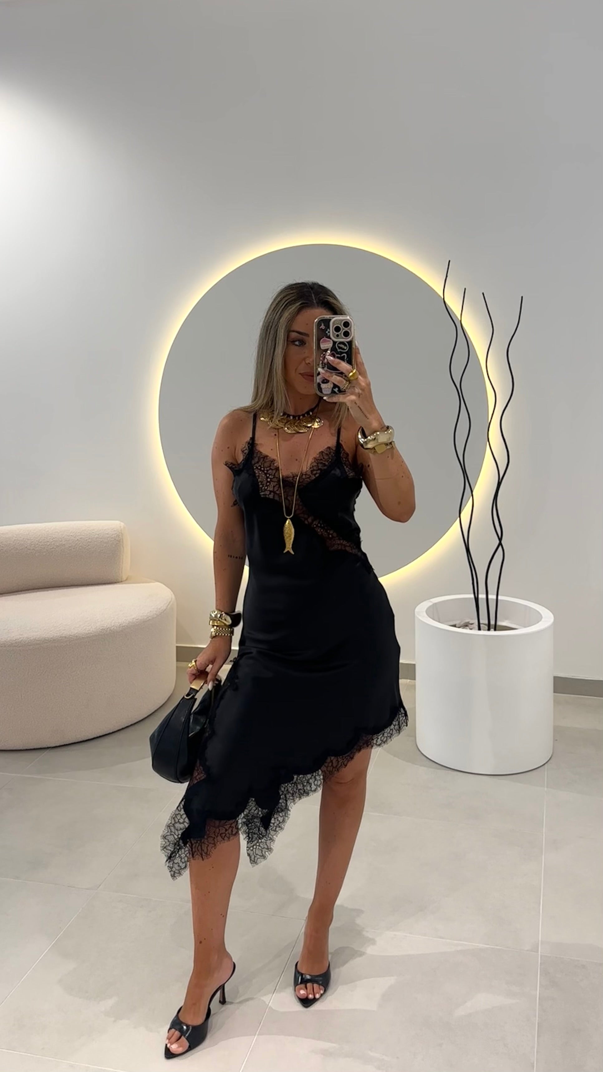 Black Lace Dress