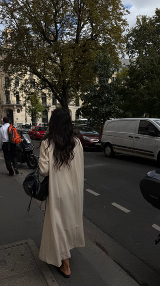 Beige Maxi Blazer